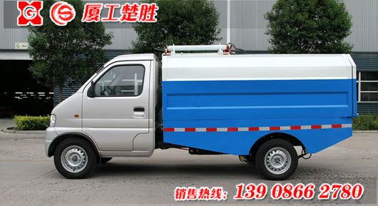 純電動(dòng)自裝卸式垃圾車(chē)