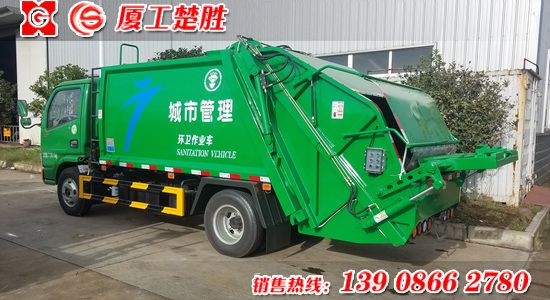 楚勝牌6方東風(fēng)凱普特壓縮式垃圾車