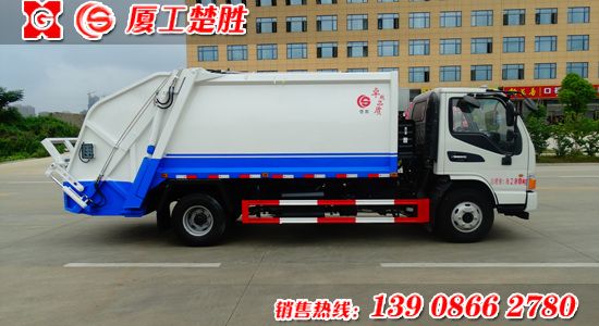 8方江淮底盤(pán)壓縮垃圾車(chē)