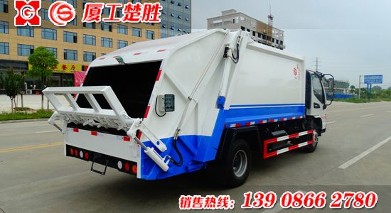 8方江淮底盤(pán)壓縮垃圾車(chē)