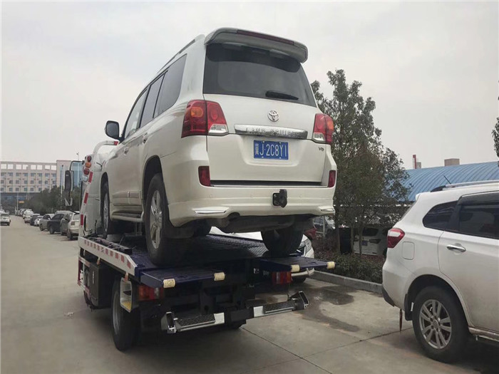 國六江淮藍(lán)牌清障車
